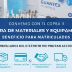 Convenio con el Distrito II | Beneficio para la compra de materiales